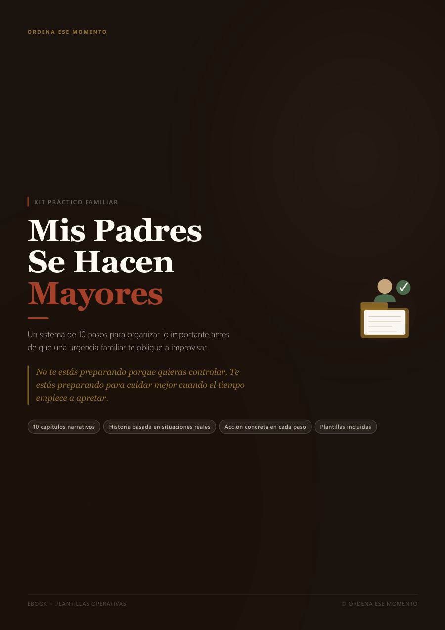 Portada del ebook Mis Padres Se Hacen Mayores